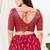 Women's brocade padded back open elbow sleeves saree blouse