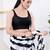 Women's jacquard padded back open sleeveless saree blouse