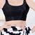 Women's jacquard padded back open sleeveless saree blouse