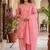 Prach printed cotton blend stitched floral print salwar kurta dupatta for women