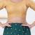 Women's tissue padded back open elbow sleeves saree blouse