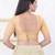Women's tissue padded back open elbow sleeves saree blouse