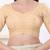 Women's tissue padded back open elbow sleeves saree blouse