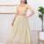 Women's tissue padded back open elbow sleeves saree blouse