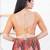 Women's tissue padded back open elbow sleeves saree blouse