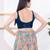Women's gajii silk padded back open sleeveless saree blouse