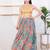 Women's gajii silk padded back open sleeveless saree blouse