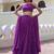 Alluring Purple Laheriya Printed Wedding Wear Lehenga Choli With Dupatta