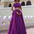 Alluring Purple Laheriya Printed Wedding Wear Lehenga Choli With Dupatta