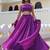 Alluring Purple Laheriya Printed Wedding Wear Lehenga Choli With Dupatta