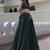 Regal Bottle Green Laheriya Printed Georgette Mehendi Wear Lehenga Choli