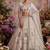 White net embroidered designer lehenga choli set