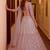 Onion pink net embroidered bridal reception lehenga choli set