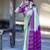 pista green woven banarasi silk blend saree with blouse for women's