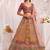 Multicolor silk blend embroidered designer bridal lehenga choli set