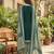 Green printed cotton blend stitched self design print salwar kurta dupatta for women