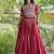Maroon Rayon Readymade Navratri Lehenga Choli with Mirror & Embroidery Work