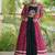 D Green Rayon Readymade Navratri Lehenga Choli with Kutchi Patchwork