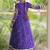 Teal Rayon Readymade Navratri Lehenga Choli with Kutchi Patchwork
