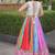 Multi Cotton Readymade Navratri Lehenga Choli with Kutchi & Embroidery Work