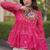 Rani&White Georgette Readymade Navratri Lehenga Choli with Kutchi Patchwork