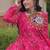 Rani&White Georgette Readymade Navratri Lehenga Choli with Kutchi Patchwork