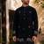 Black lachko embroidery party wear kurta and payjama