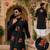 Black cotton plain party wear kurta and dhoty