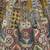 Off-white silk blend embroidered multi-color bridal lehenga choli set