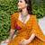 women's printed georgette bandhej printed lehenga choli with dupatta for navratri - free size