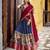Women's Poly Chanderi Kalamkari Printed Lehenga Choli with Georgette Dupatta
