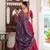 women's tasar silk gamthi printed navratri chaniya choli set with gotta patti work - free size