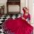 women's tasar silk gamthi printed navratri chaniya choli set with gotta patti work - free size