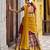 Women's Poly Chanderi Kalamkari Printed Lehenga Choli with Georgette Dupatta