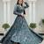 women's tasar silk printed co-ord set lehenga choli with jacket koti - free size