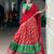 Women Leheriya Print Tasar Silk Lehenga Set with Zari Work & Chinon Sequins Dupatta