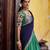 Women's Poly Chanderi Kalamkari Printed Lehenga Choli with Georgette Dupatta