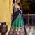 Women's Poly Chanderi Kalamkari Printed Lehenga Choli with Georgette Dupatta