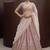 Onion pink silk blend embroidered lehenga choli