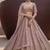 Onion pink silk blend embroidered lehenga choli