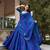 women's georgette printed lehenga choli with sequins embroidery & mirror work dupatta set - free size