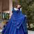 women's georgette printed lehenga choli with sequins embroidery & mirror work dupatta set - free size