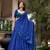 women's georgette printed lehenga choli with sequins embroidery & mirror work dupatta set - free size