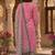 Pink printed cotton blend stitched floral print salwar kurta dupatta for women
