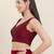 Women's tafeta silk padded back open sleeveless saree blouse