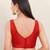 Women's tafeta silk padded back open sleeveless saree blouse