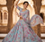 Sky Blue Floral Embroidered Lehenga Choli with Dupatta