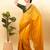 Women's mulbury silk padded back open elbow sleeves saree blouse