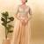 Women's mulbury silk padded back open elbow sleeves saree blouse