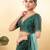Women's mulbury silk padded back open elbow sleeves saree blouse